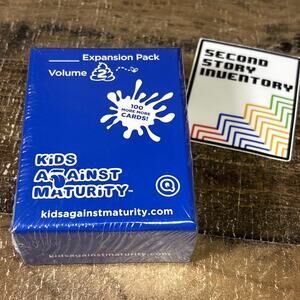 Kids Against Maturity Expansion Pack Volume 2 - 100 More Cards! NEW SEALED